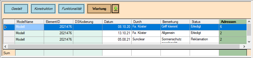 072_TE_Datensatzliste-Gruppenansicht