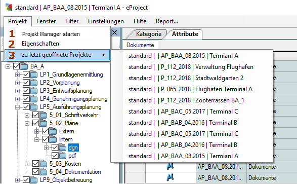 001_DE_Projekt Manager Starten